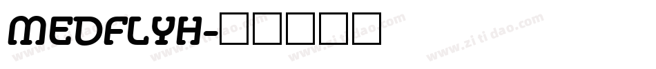 MEDFLYH字体转换