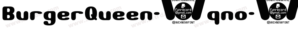 BurgerQueen-2qno字体转换