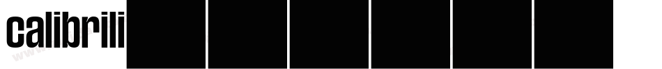 calibrili字体转换 calibrili字体转换