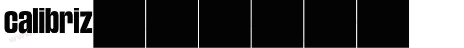 calibriz字体转换