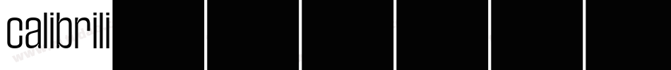 calibrili字体转换 calibrili字体转换