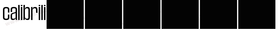 calibrili字体转换 calibrili字体转换