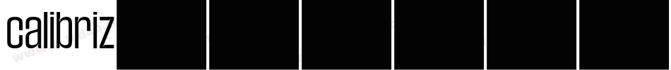 calibriz字体转换