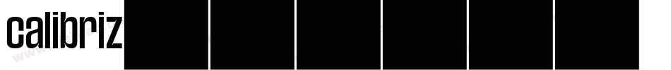 calibriz字体转换