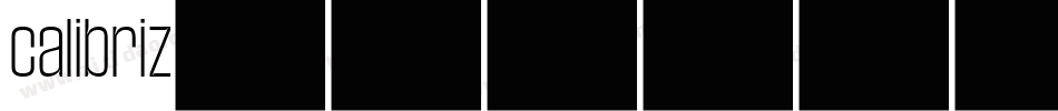 calibriz字体转换