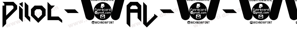 Pilot-1AL-1字体转换