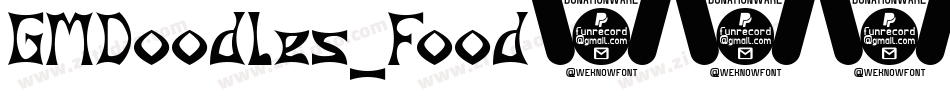 GMDoodles_Food生成器字体转换