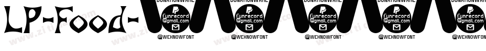 LP-Food字体转换