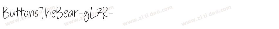 ButtonsTheBear-gL7R字体转换