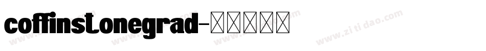 coffinstonegrad字体转换