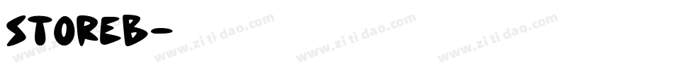 STOREB字体转换