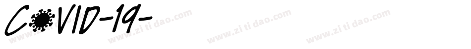 Covid-19字体转换