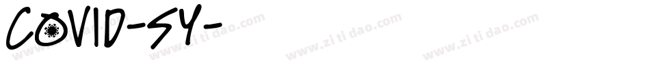 COVID-SY字体转换