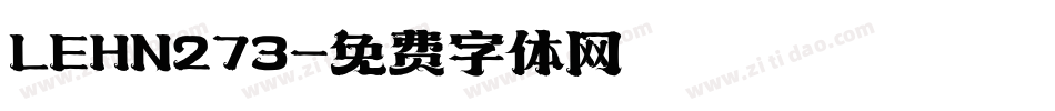 LEHN273字体转换