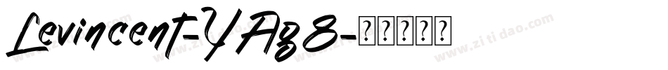 Levincent-YAg8字体转换