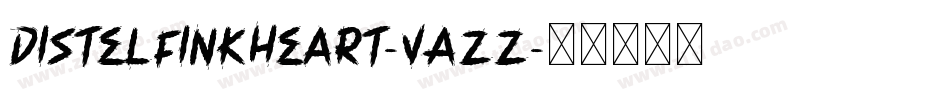 DistelfinkHeart-vAzZ字体转换