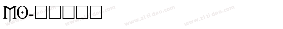 MO字体转换