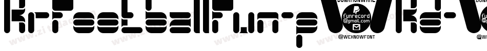 KrFootballFun-p3Kd字体转换