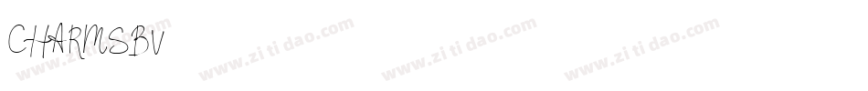 CHARMSBV字体转换