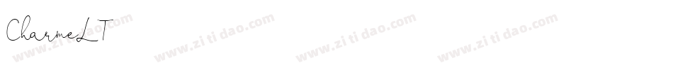 CharmeLT字体转换