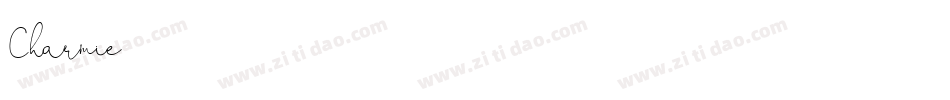 Charmie字体转换