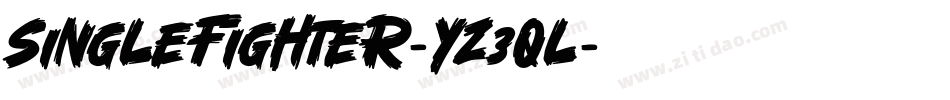 SingleFighter-Yz3qL字体转换