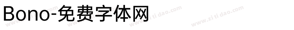Bono字体转换