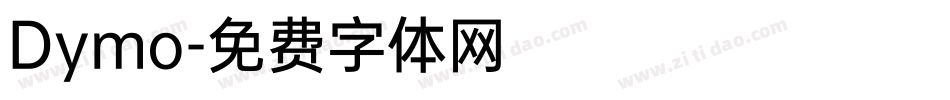 Dymo字体转换