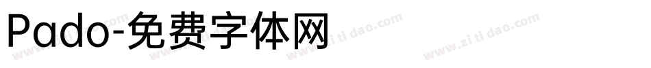 Pado字体转换