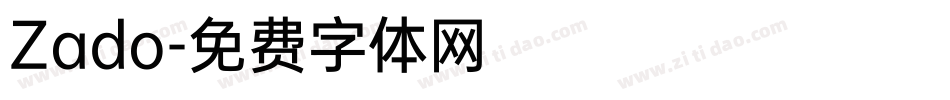 Zado字体转换