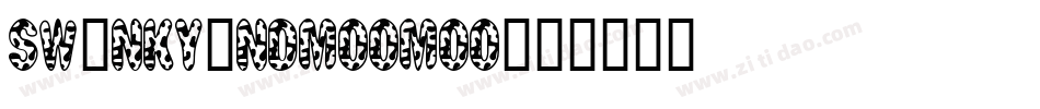 SwankyandMooMoo字体转换