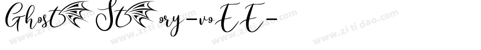 GhostStory-voEE字体转换