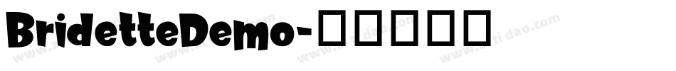 BridetteDemo字体转换
