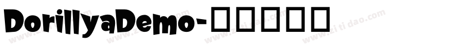 DorillyaDemo字体转换