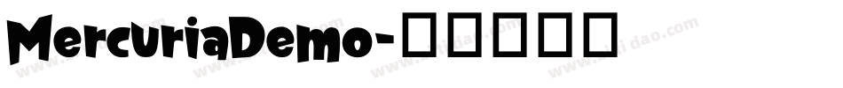 MercuriaDemo字体转换