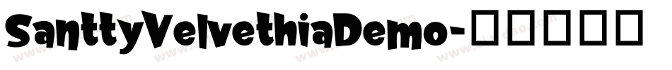 SanttyVelvethiaDemo字体转换