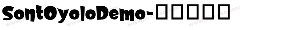 SontOyoloDemo字体转换