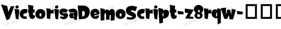 VictorisaDemoScript-z8rqw字体转换 VictorisaDemoScript-z8rqw字体转换