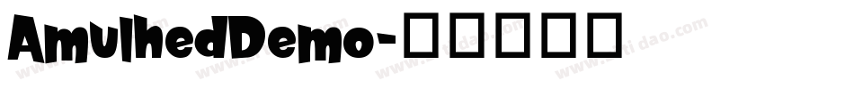 AmulhedDemo字体转换