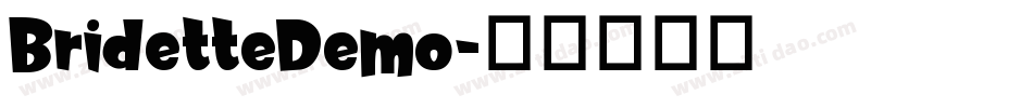 BridetteDemo字体转换