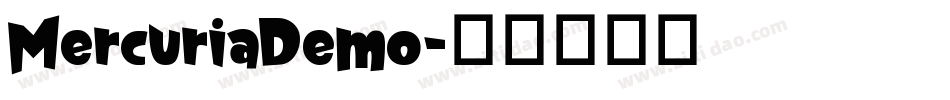 MercuriaDemo字体转换