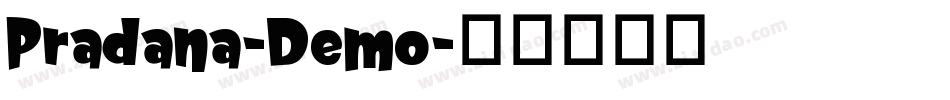 Pradana-Demo字体转换
