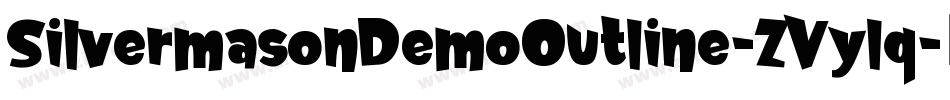SilvermasonDemoOutline-ZVylq字体转换