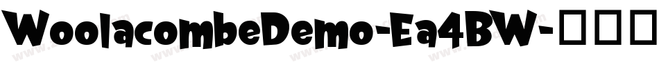 WoolacombeDemo-Ea4BW字体转换 WoolacombeDemo-Ea4BW字体转换