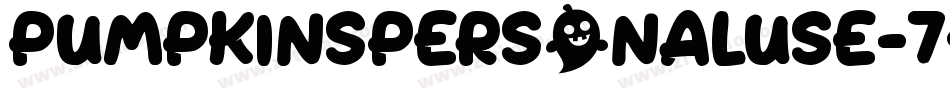 PumpkinsPersonalUse-7B6w4字体转换