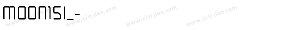 MOON15I_字体转换