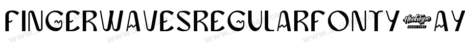 FingerWavesRegularFonty-AYl7字体转换