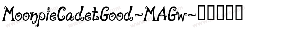 MoonpieCadetGood-MAGw字体转换