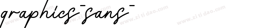 graphics-sans字体转换