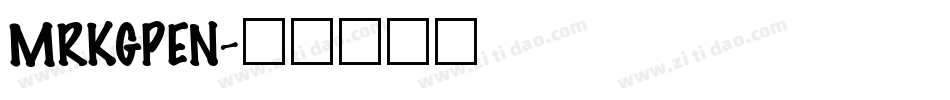 MRKGPEN字体转换
